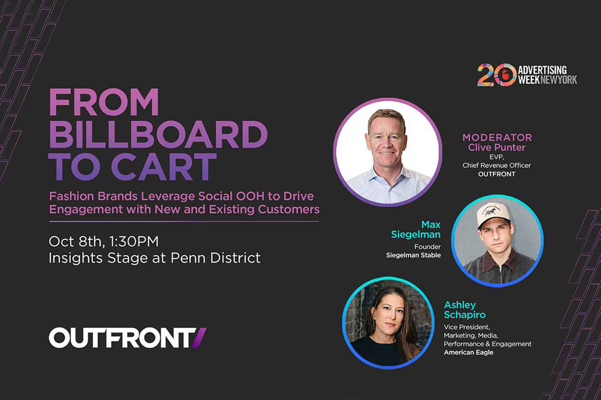 Come OUT and See Us at Advertising Week, DPAA Global Summit, and Other October Industry Events