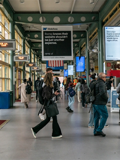 out of home transit advertising san francisco webflow