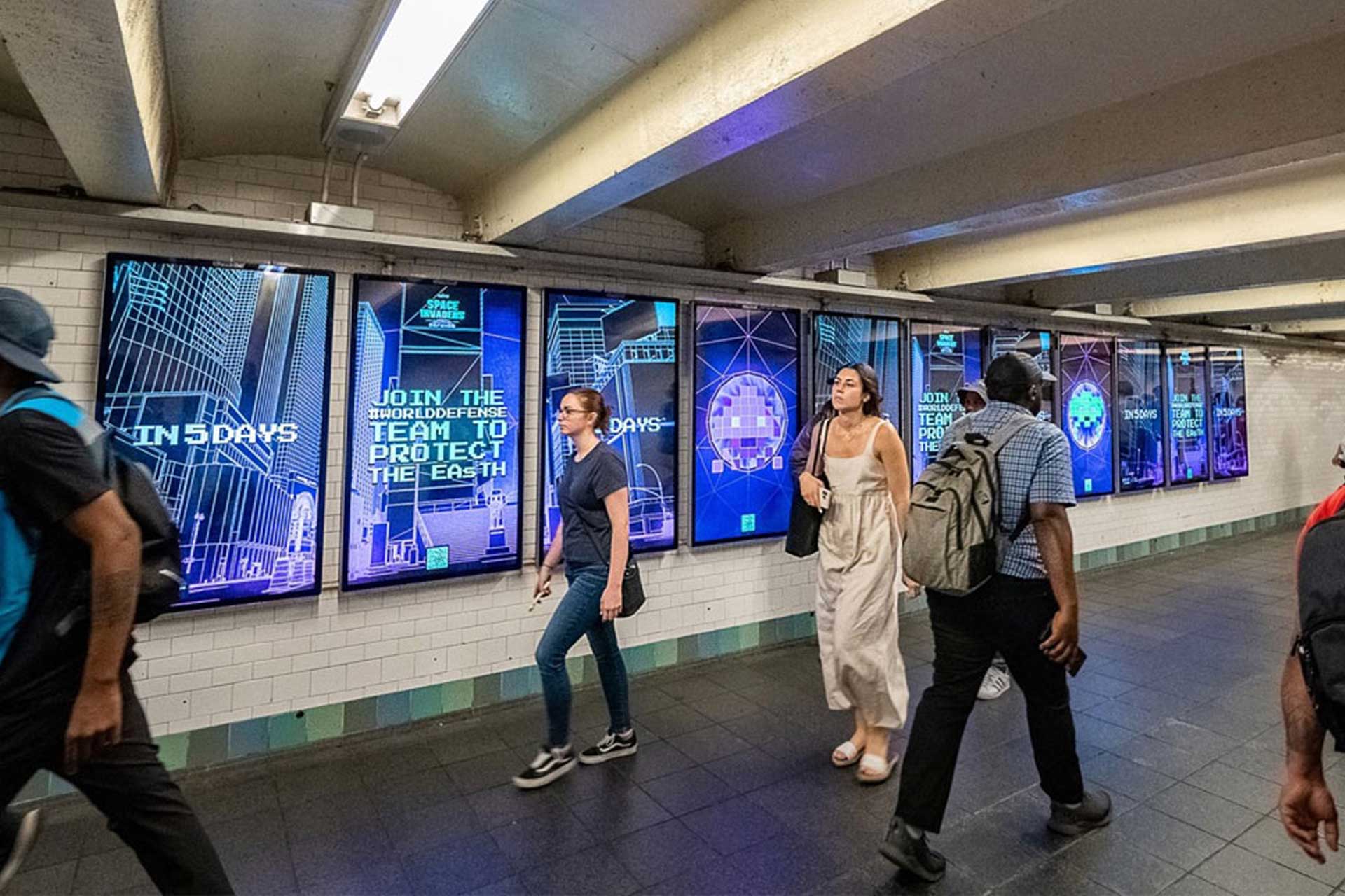 "It Turns the World into a Brand’s Playground:” Geospatial AR, Out of Home, Bring Space Invaders to Your Neighborhood