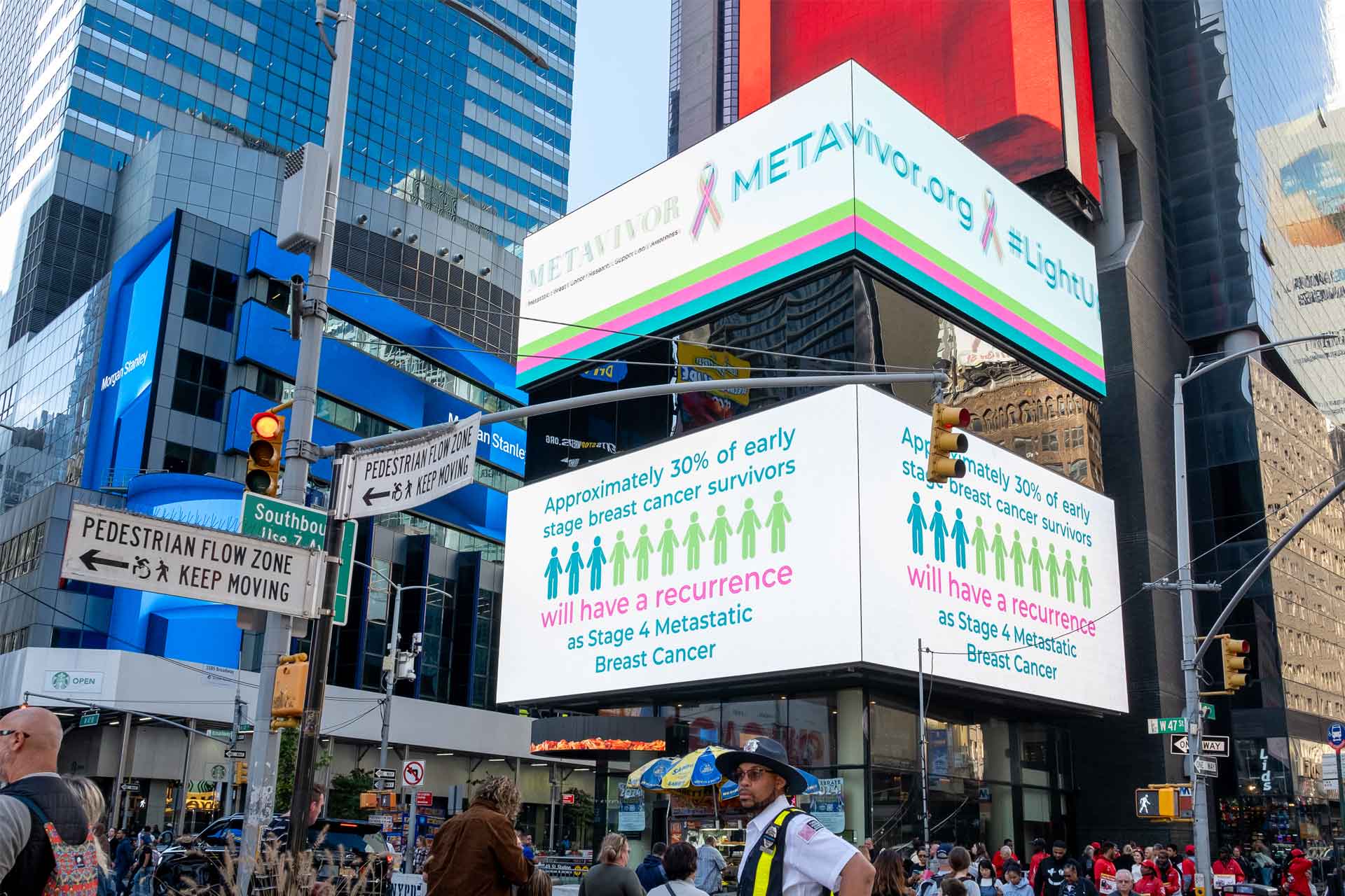 Making Strides with Billboards: Promoting Breast Cancer Awareness