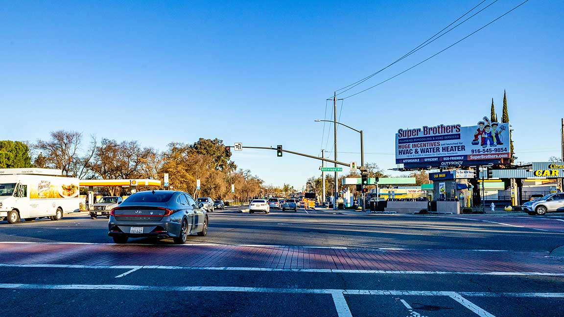 Sacramento bulletin billboard for Super Brothers HVAC