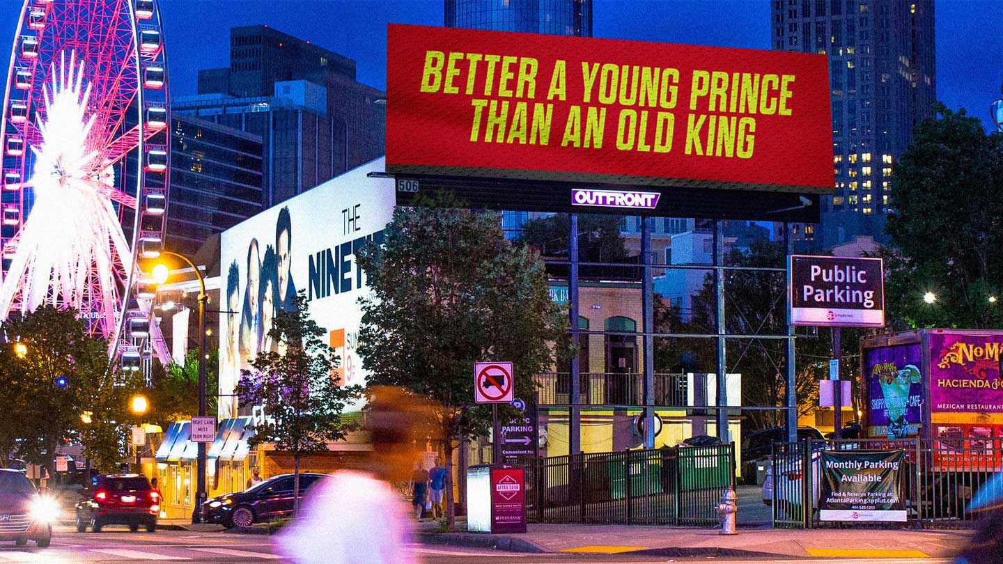 out of home billboard advertising lebron james