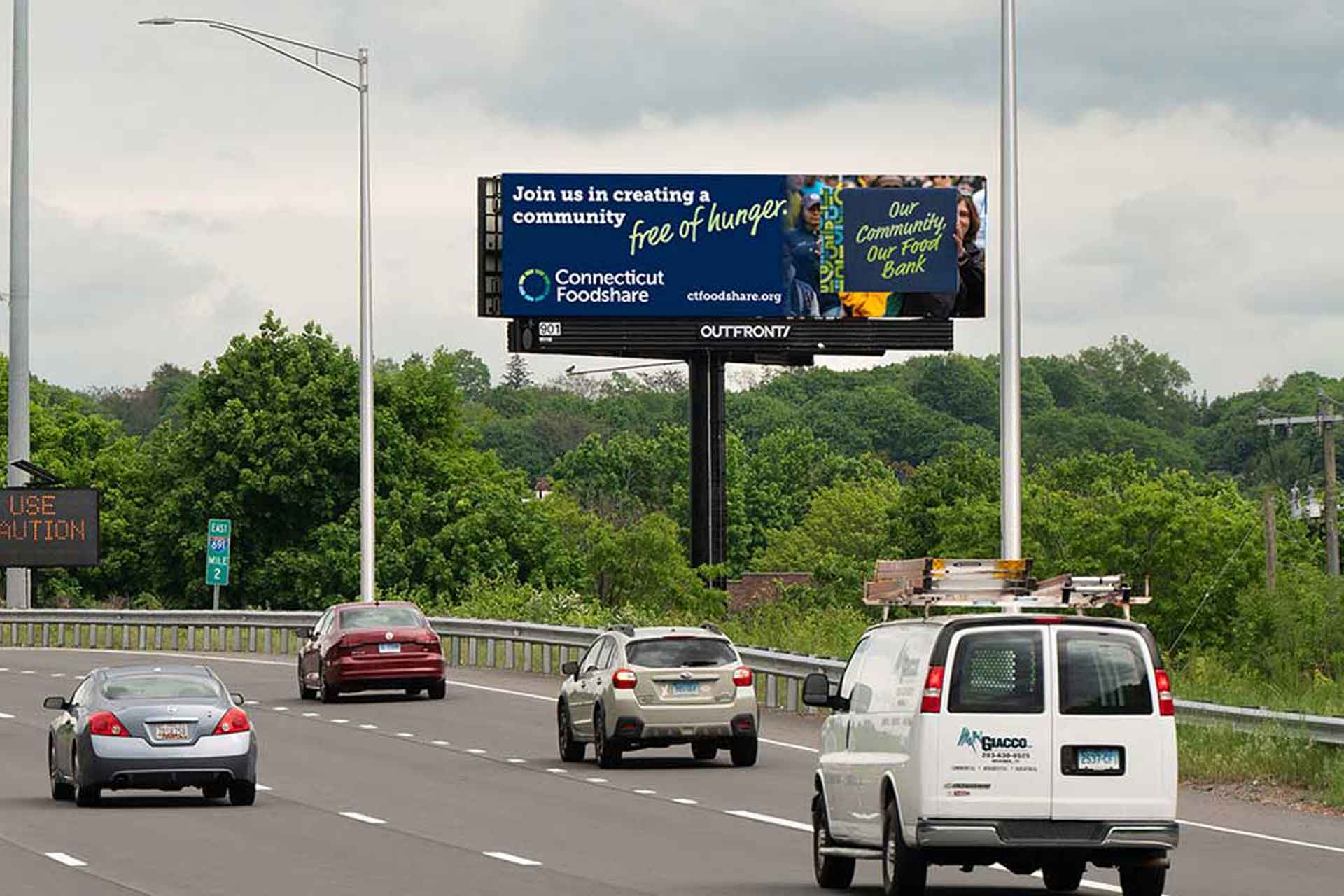 How Out of Home Helps Connecticut Foodshare Fight Hunger