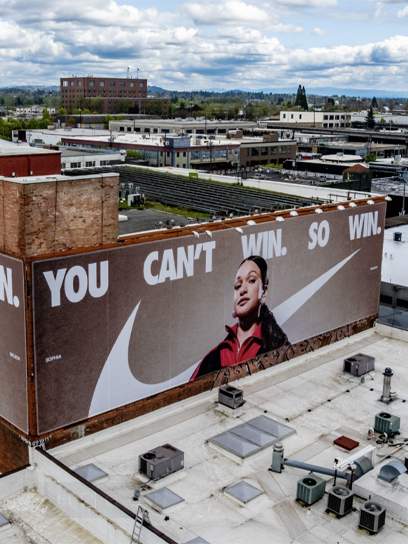out of home billboard advertising pacific northwest nike