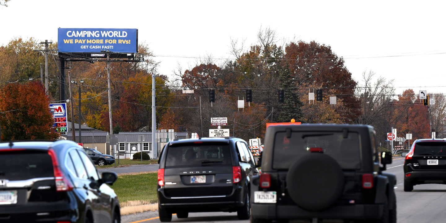 out of home billboard advertising in south bend indiana
