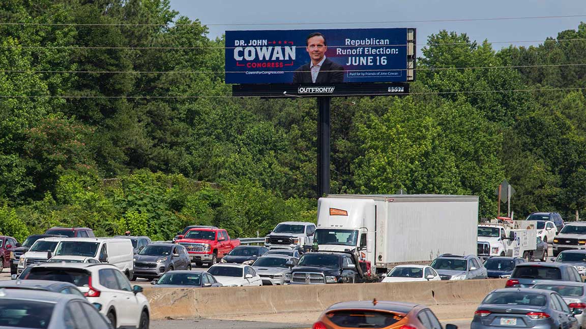 John Cowan for Congress digital bulletin