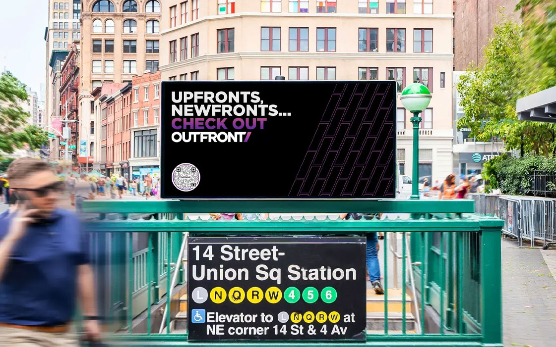 out of home transit advertising new york city outfront