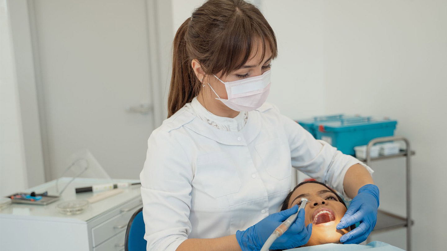 stock photo of dentist