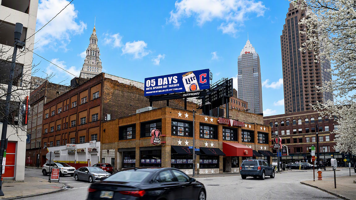 Cleveland Guardians billboard