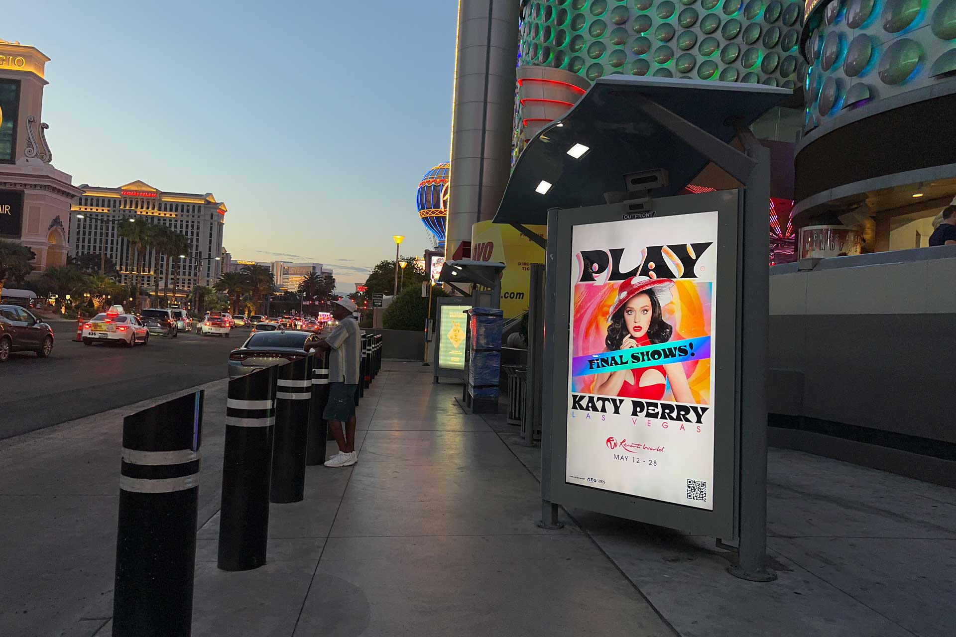 The Future of Advertising on the Las Vegas Strip: OUTFRONT’s Digital Shelters