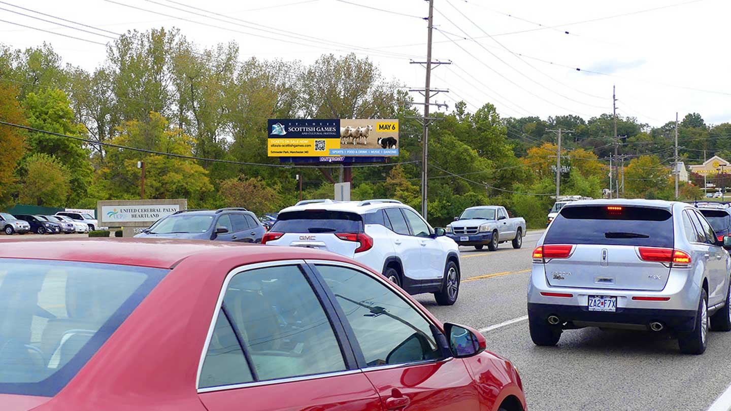 out of home billboard advertising st louis scottish games