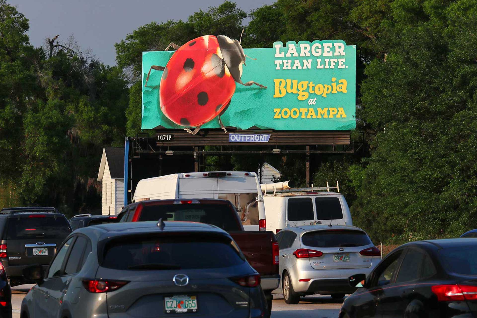 Stuck in Tampa's Traffic, Mesmerized by OUTFRONT’s Billboard Magic