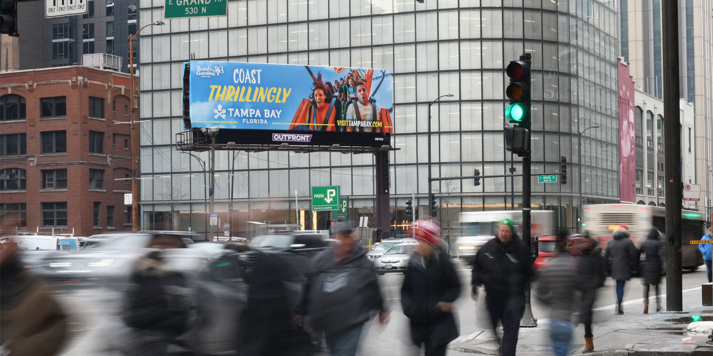 visit tampa bay billboard outdoor advertising in chicago