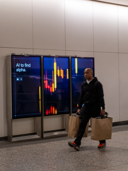 mistral ai out of home advertising new york city