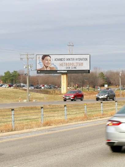 metropolitan skin clinic digital out of home advertising and mobile out of home advertising in minneapolis- st. paul market