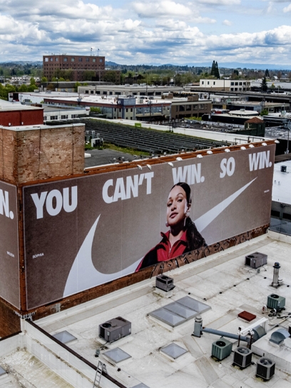 out of home billboard advertising pacific northwest nike