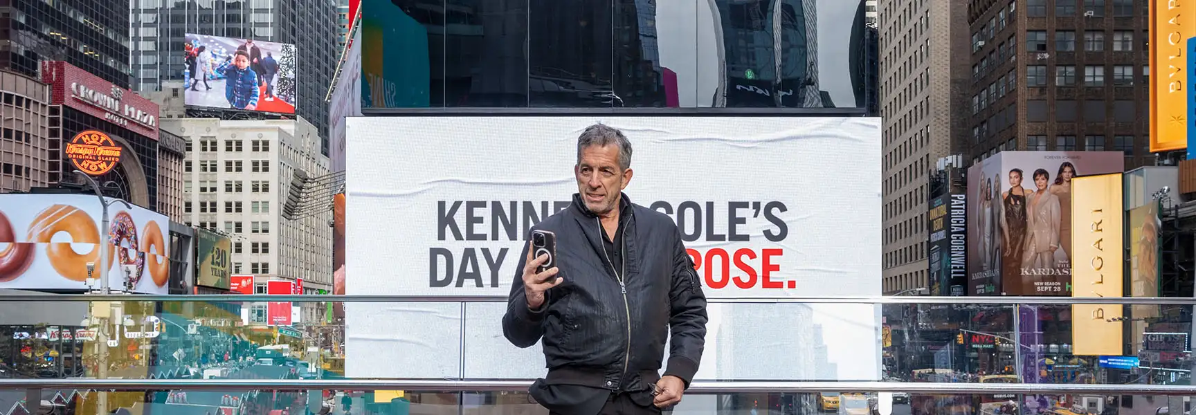 out of home advertising new york city times square celebrity endorsements