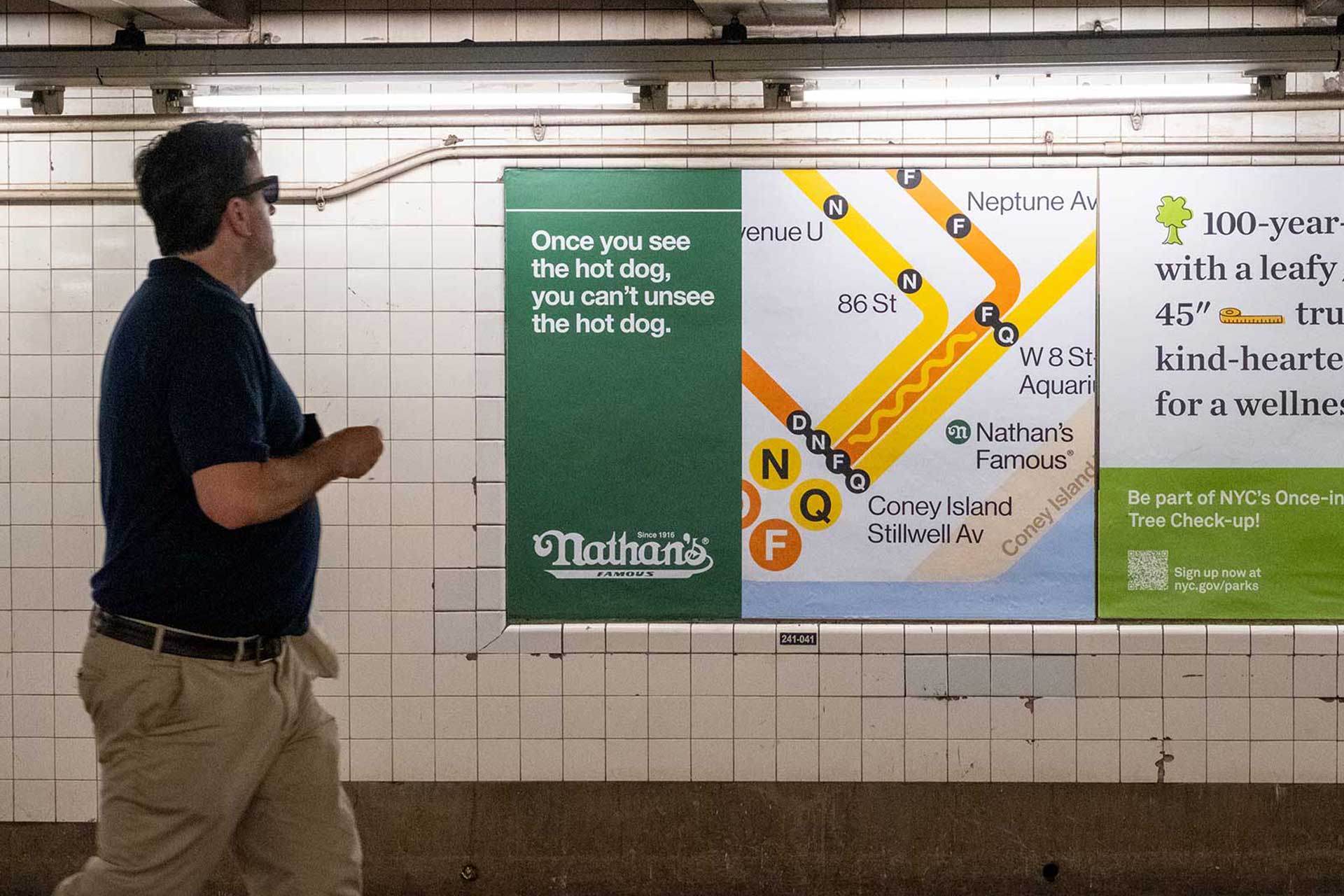 Let’s Be Frank: This Nathan’s Famous OOH Campaign Cuts the Mustard