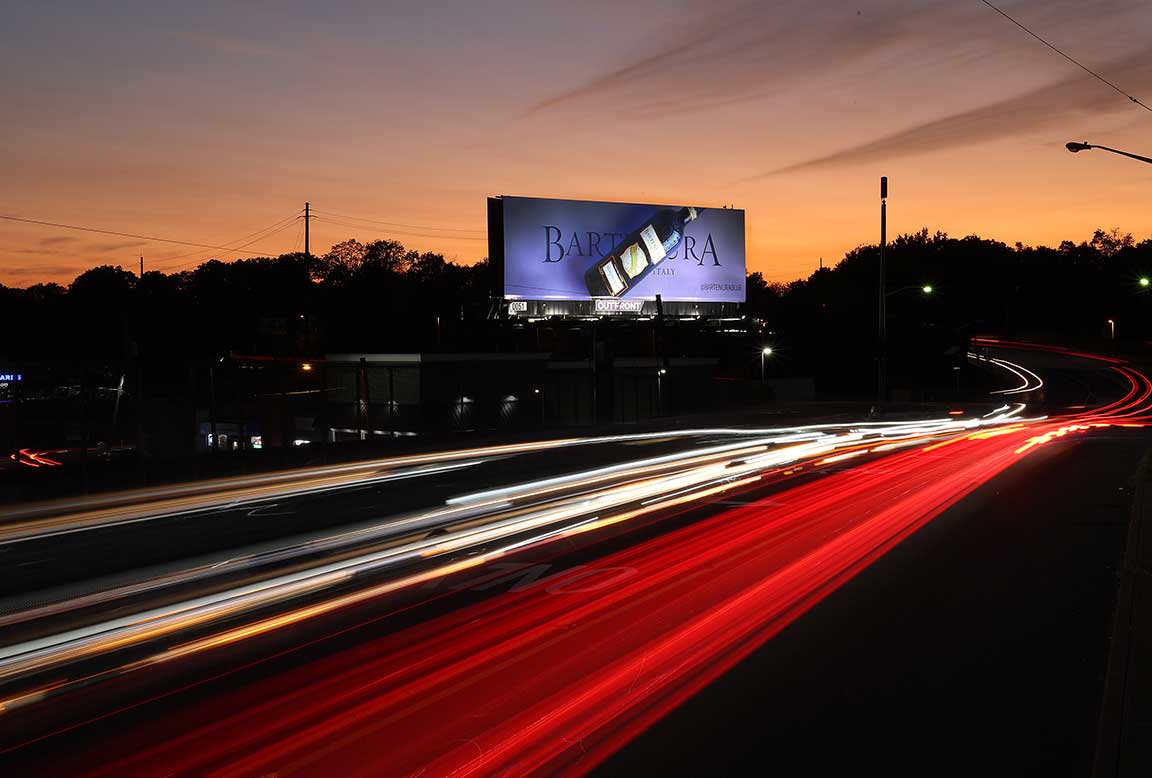 Bartenura billboard in New Jersey
