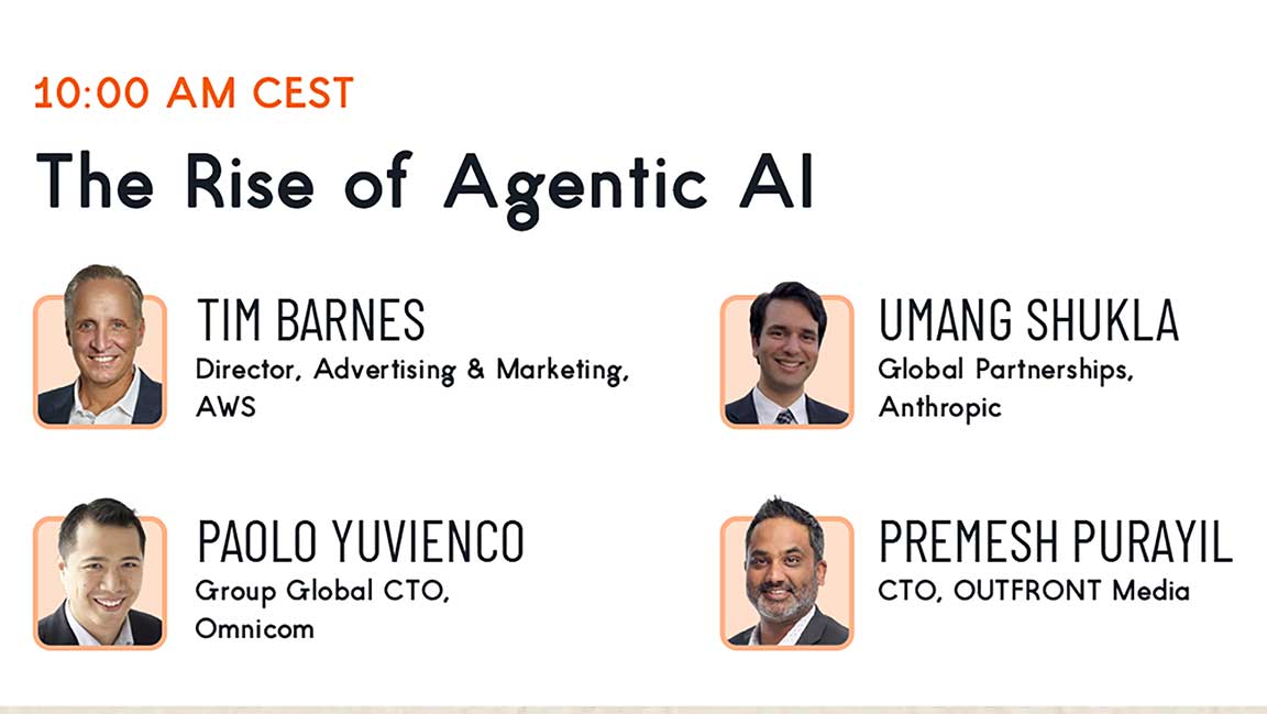 AWS Amazon Port session on The Rise of Agentic AI featuring Prem Purayil, Tim Barnes, Umang Shukla, and Paolo Yuvienco