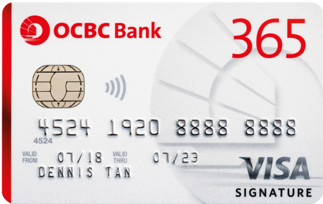 Ocbc 365 Credit Card Singsaver