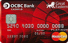 Ocbc Great Eastern Cashflo Credit Card Singsaver