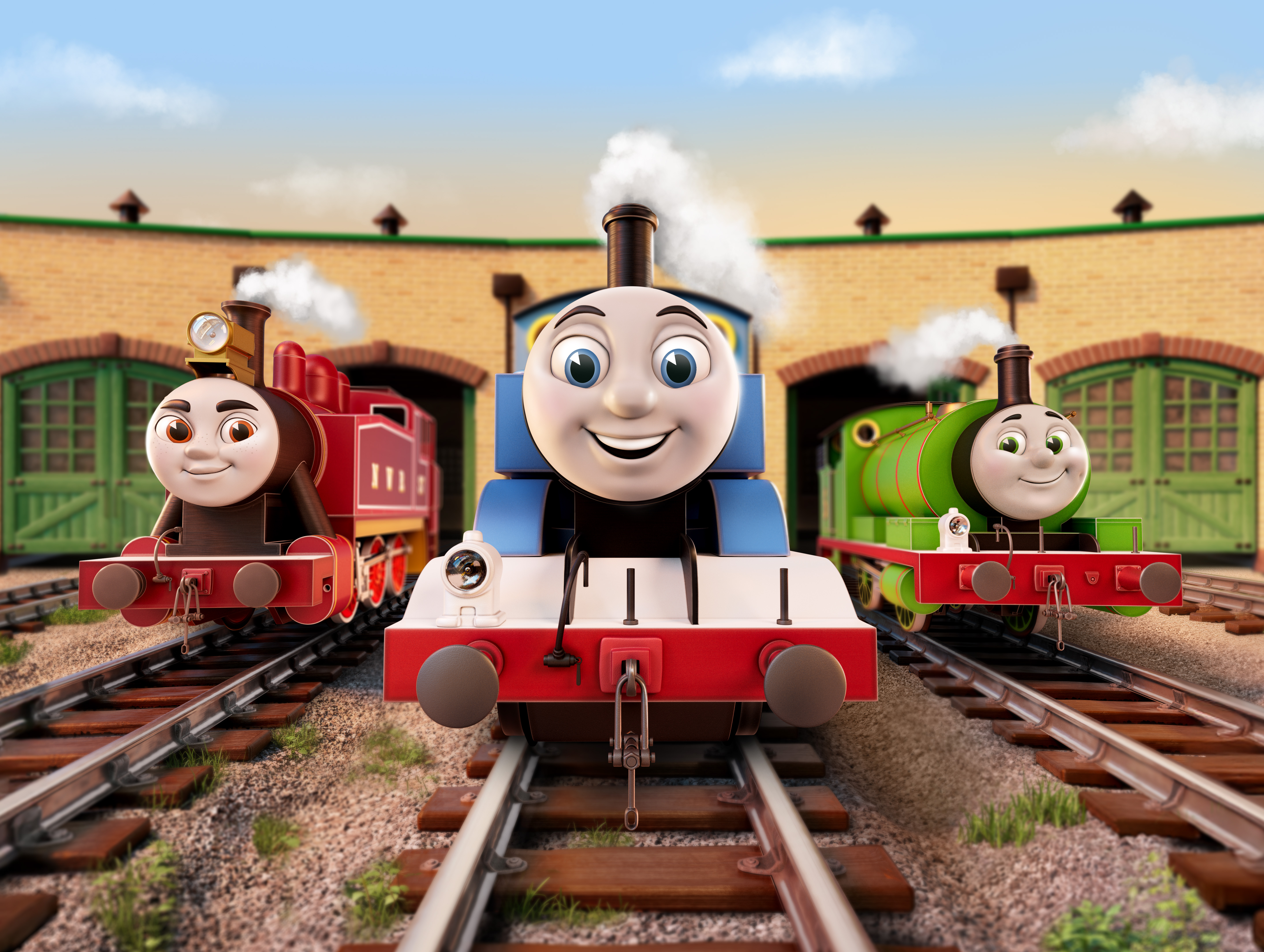 Thomas and Friends Railway Stories Really Helpful Engines key art
