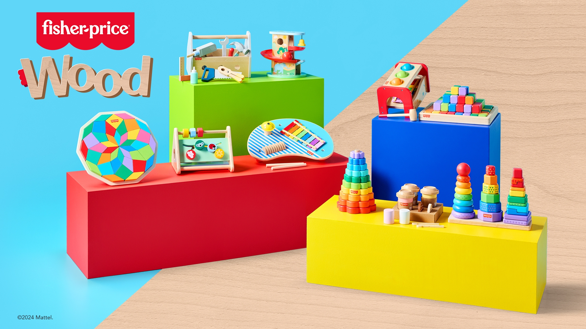 Fisher Price Introduces New Premium Wooden Toys to Inspire Creativity and Promote Development in Young Children