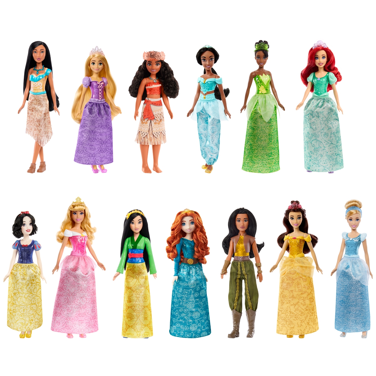 Mattel Unveils Re-Imagined Disney Princess and Disney Frozen Dolls