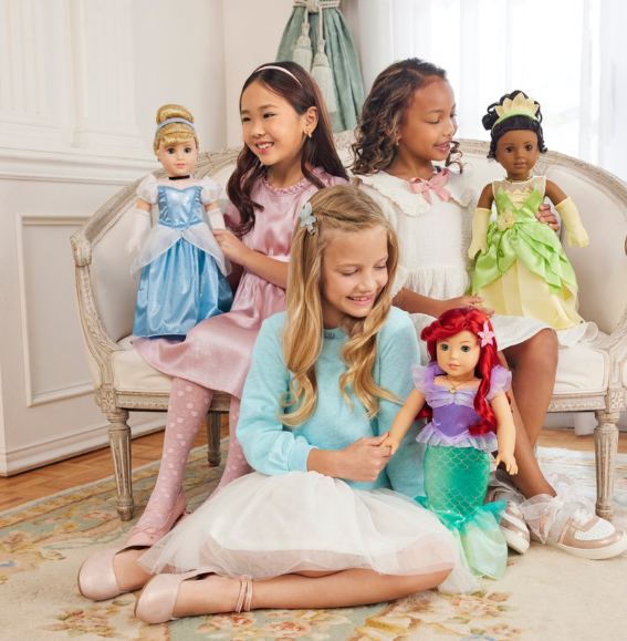 american girl new disney dolls