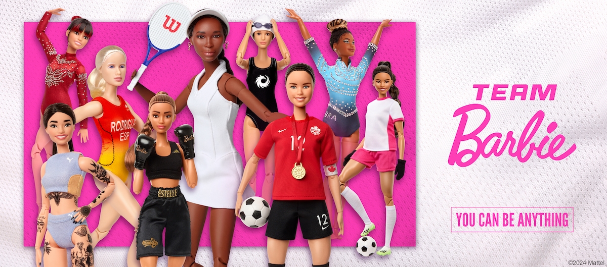 Barbie Celebrates Role-Model Athletes Who Have Broken Boundaries to  Encourage Girls to Stay in Sports and Recognize Their Full Potential