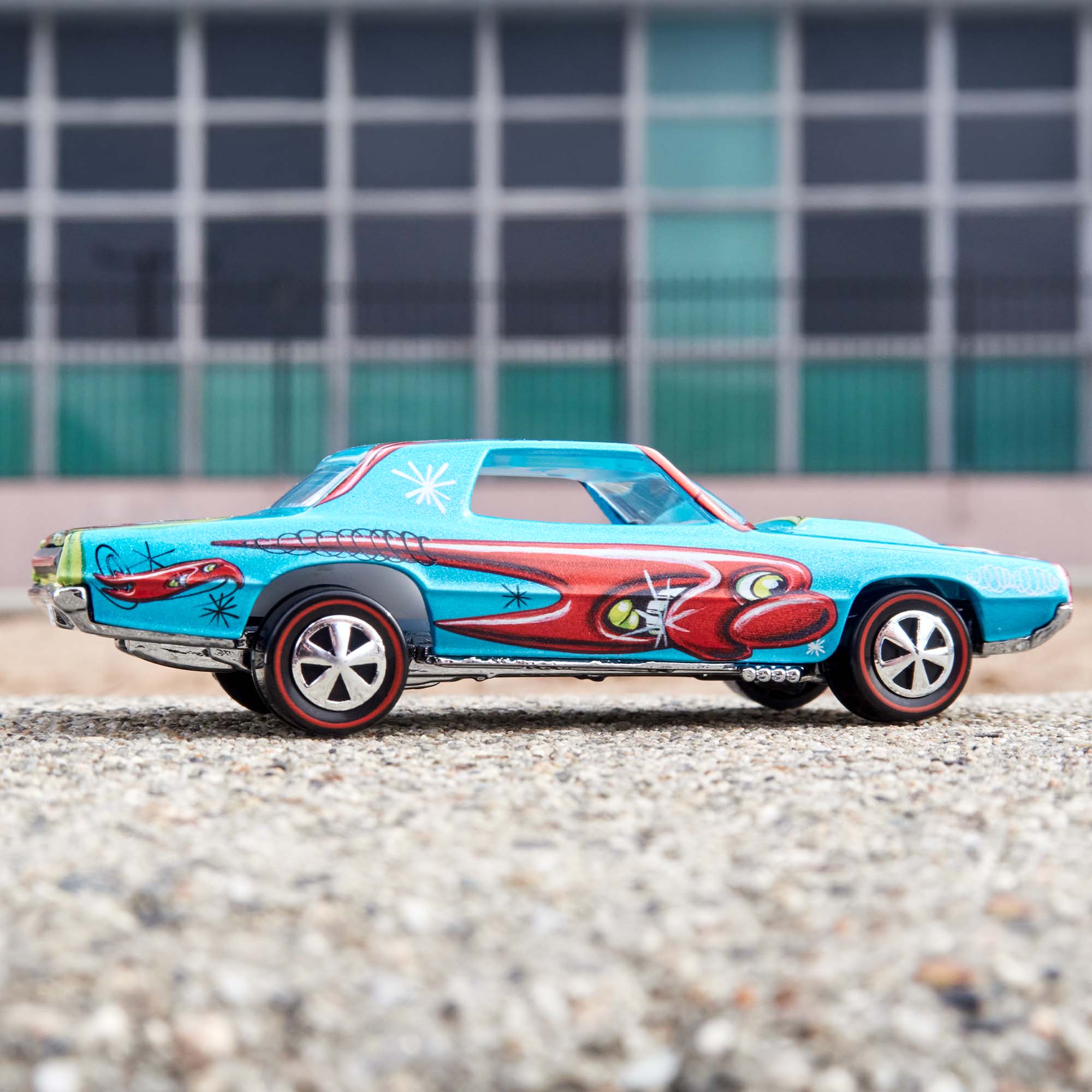 ミニカー Hot Wheels Kenny Scharf Zoomin' T-Bird Hot Wheels x Kenny Scharf Custom T-Bird | Mattel Creations