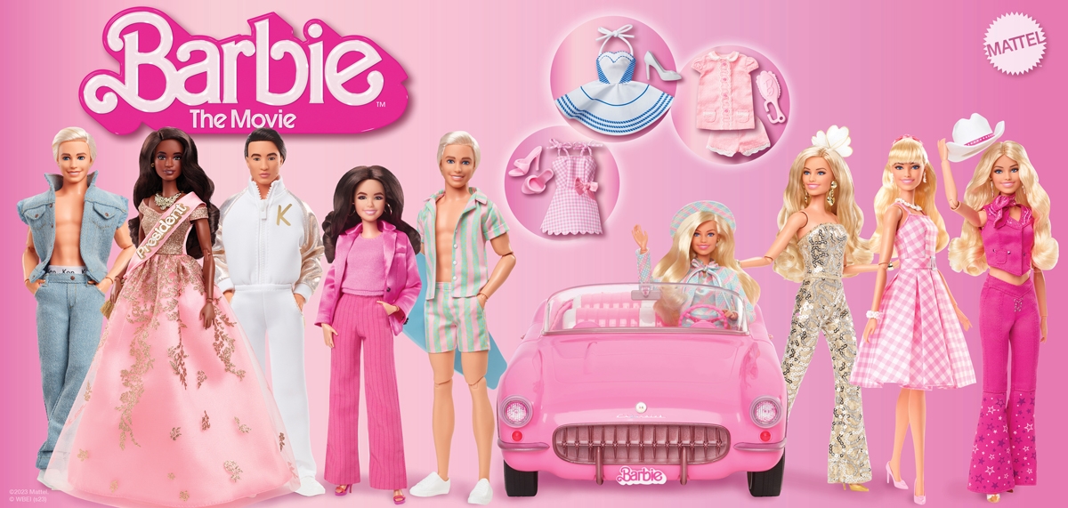 detekterbare bag Elevator Mattel Announces New Product Collection to Celebrate the Upcoming Movie,  Barbie