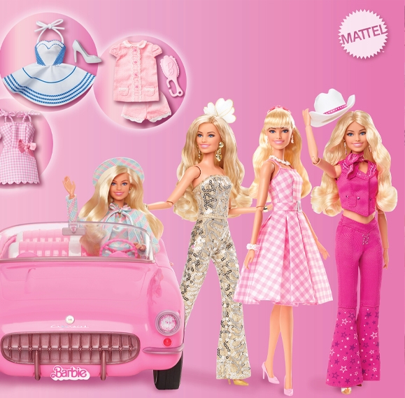Barbie Dream House Daisy - Barbie's Friend - Curvy Doll - Pink