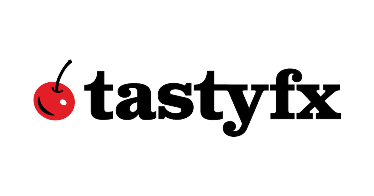 The picture tastyfx.com shows when its homepage is shared