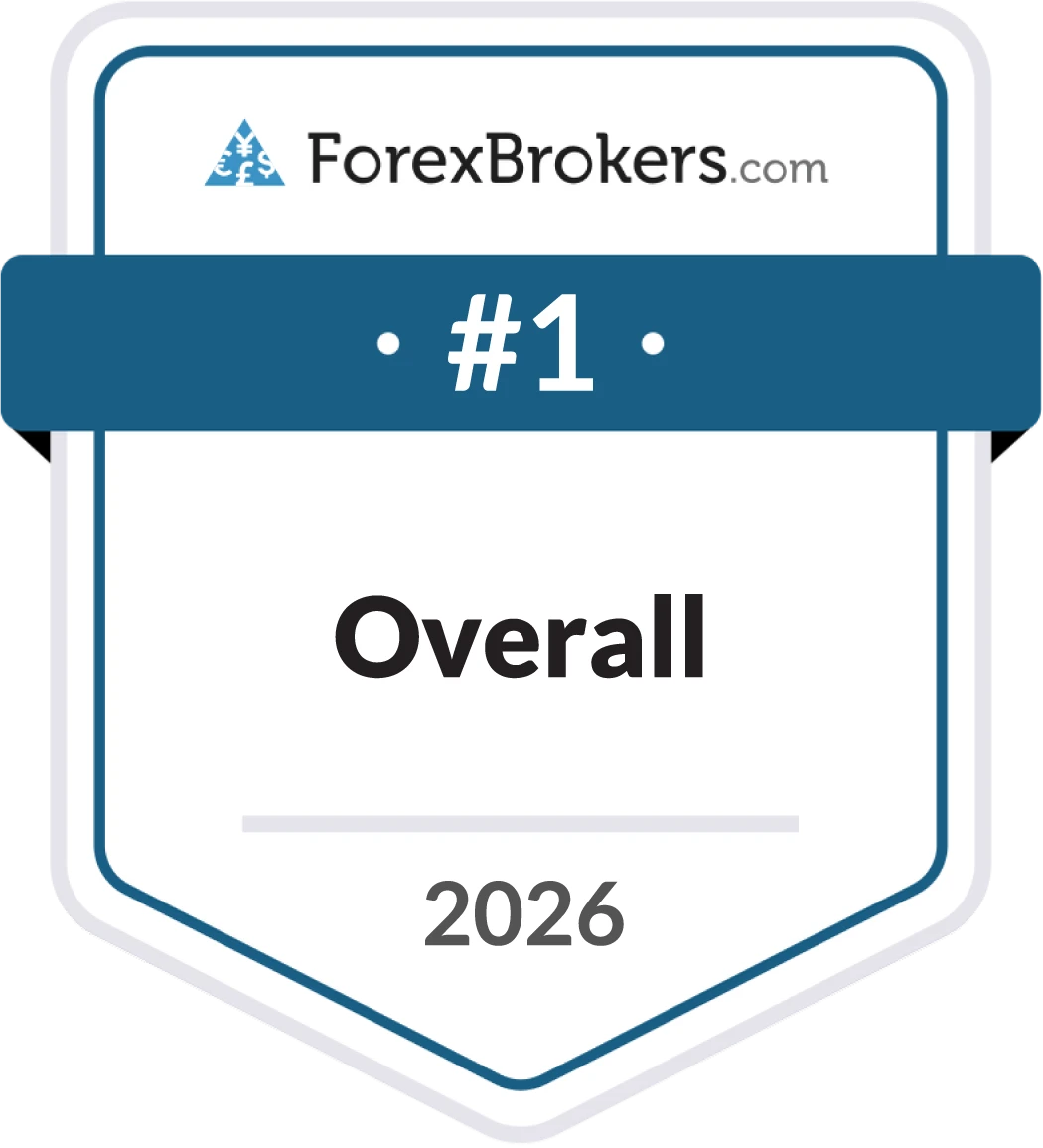 #1 overall forex broker award