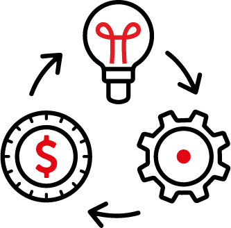 lightbulb gear coin