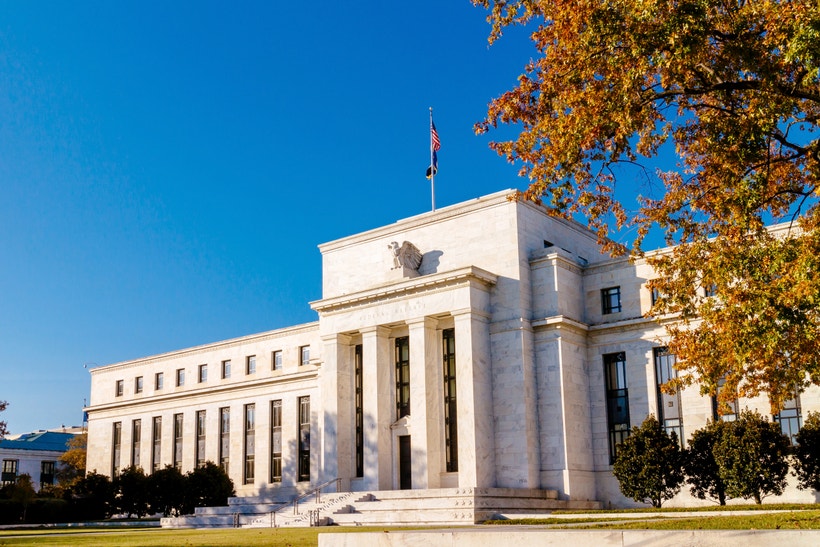 The federal reserve building