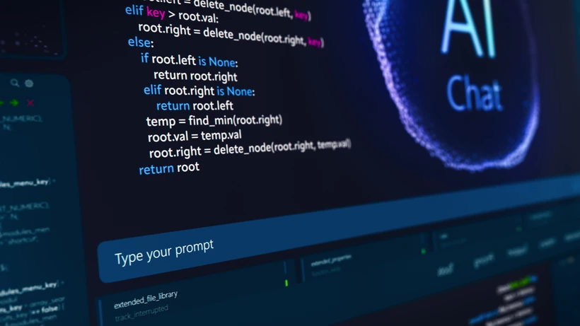 computer code on screen