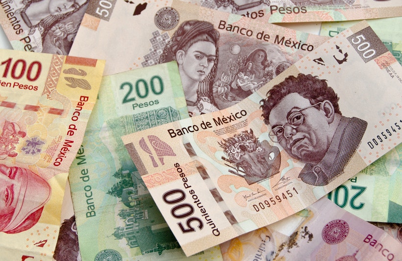 mexican peso bills