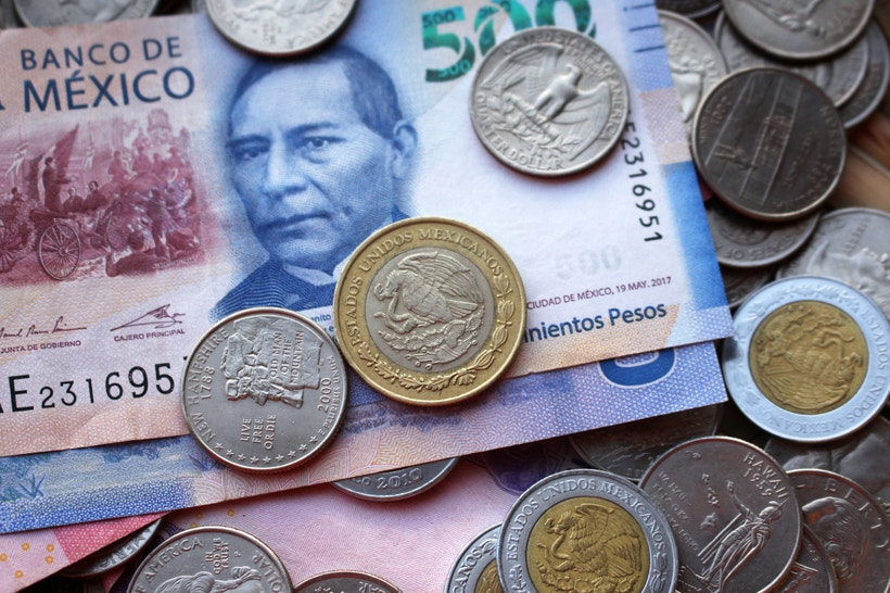 Mexican pesos