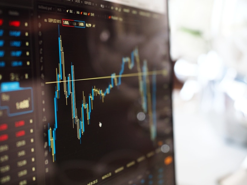 stock price chart