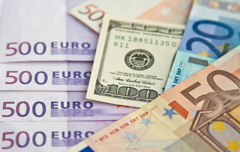 euros and us dollars