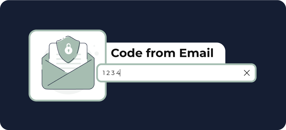 Code from email illustration