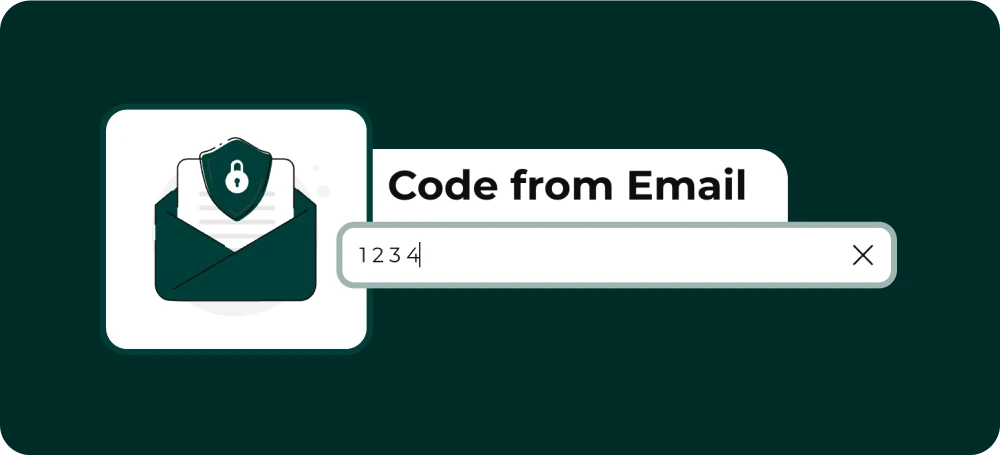 Code from email illustration