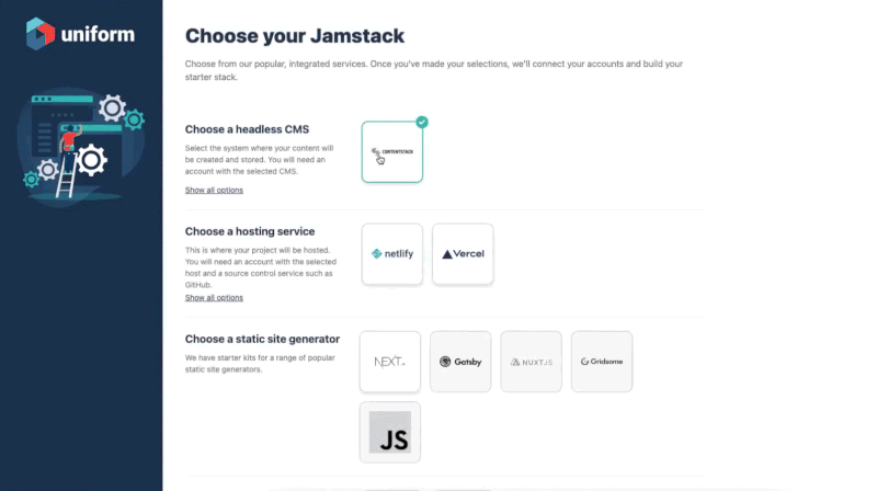 project-cue-create-your-jamstack.gif