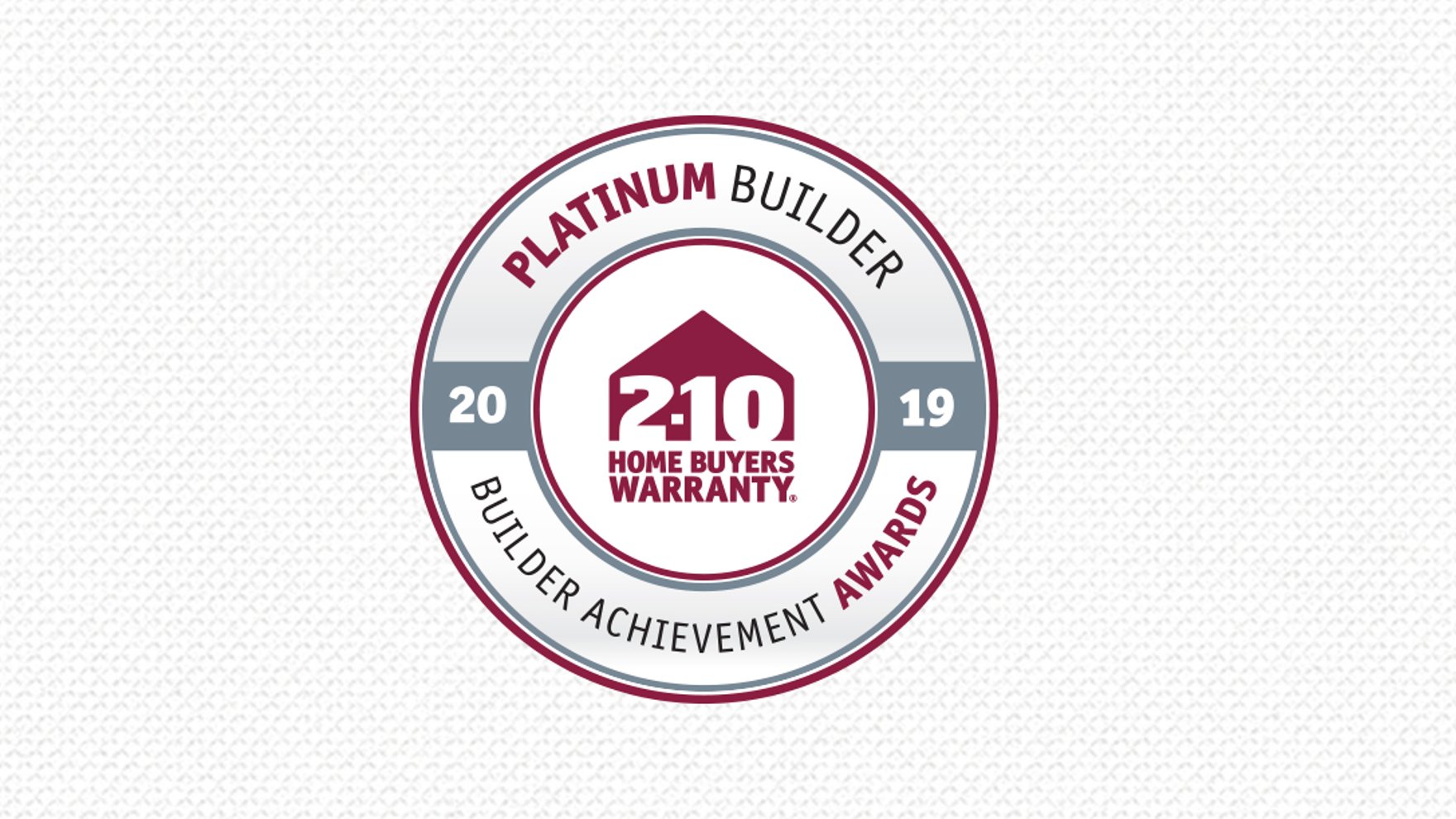 Platinum Builder Award Winner