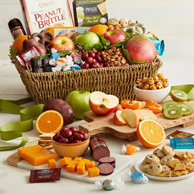 Fruit & Sweets Basket