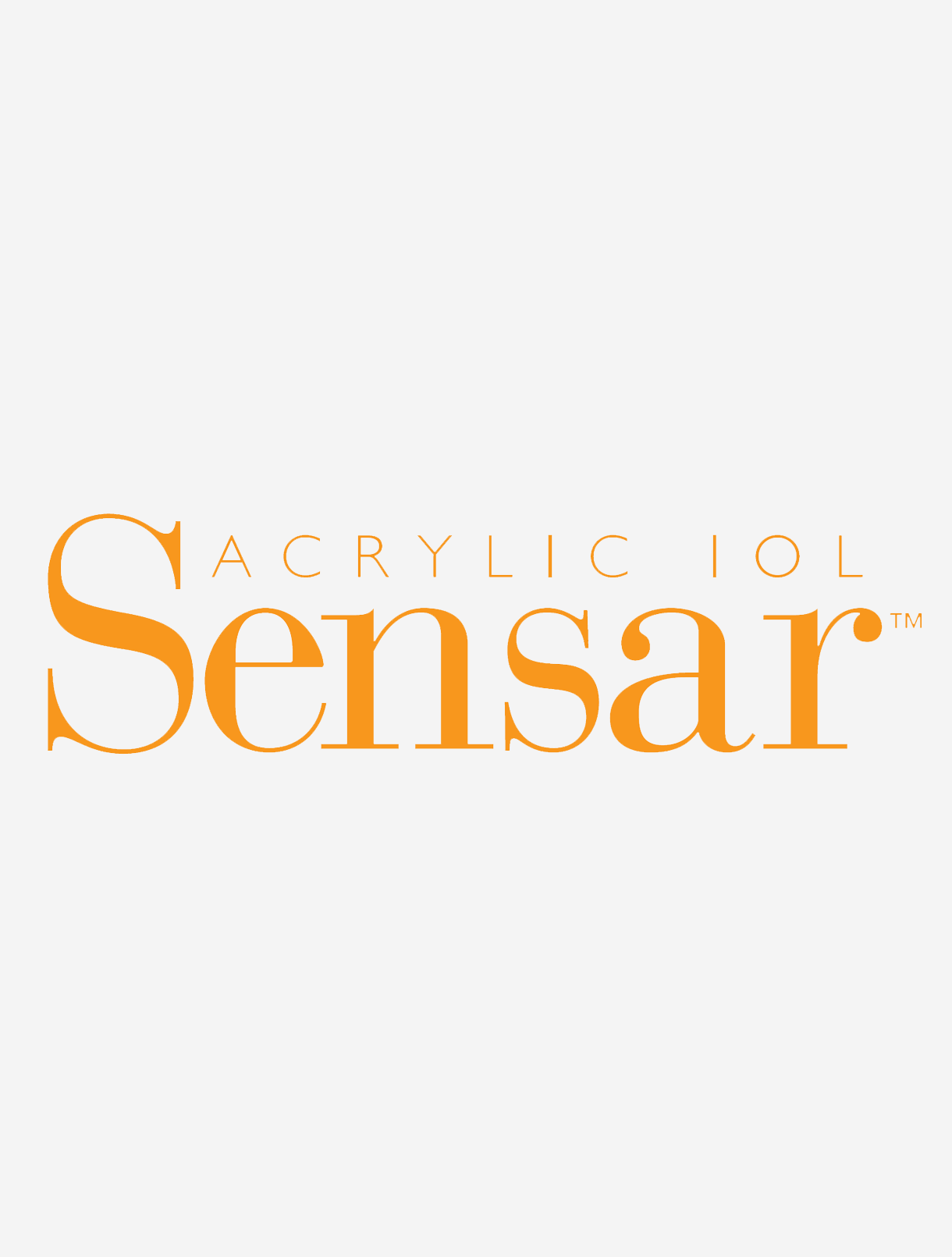 Sensar 3 Piece IOL Sensar™ IOL With OptiEdge™ Design Hydrophobic Acrylic