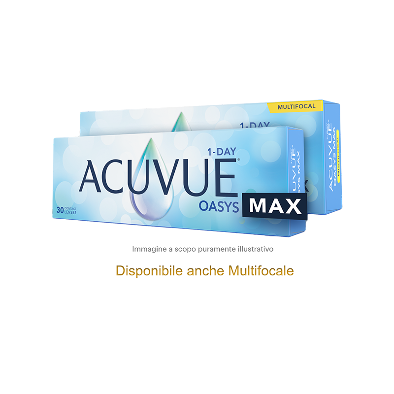 ACUVUE® OASYS MAX 1-Day - 2 confezioni
